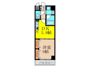 エスペランサ御影Ⅱの物件間取画像